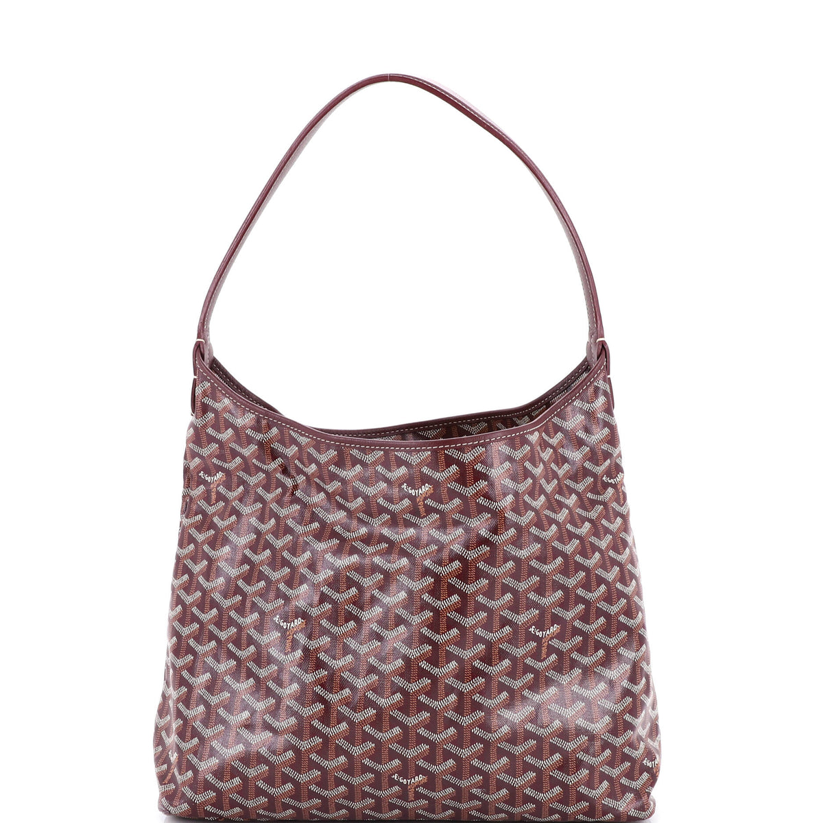 Goyard GOYARD Boheme Hobo Coated Canvas
