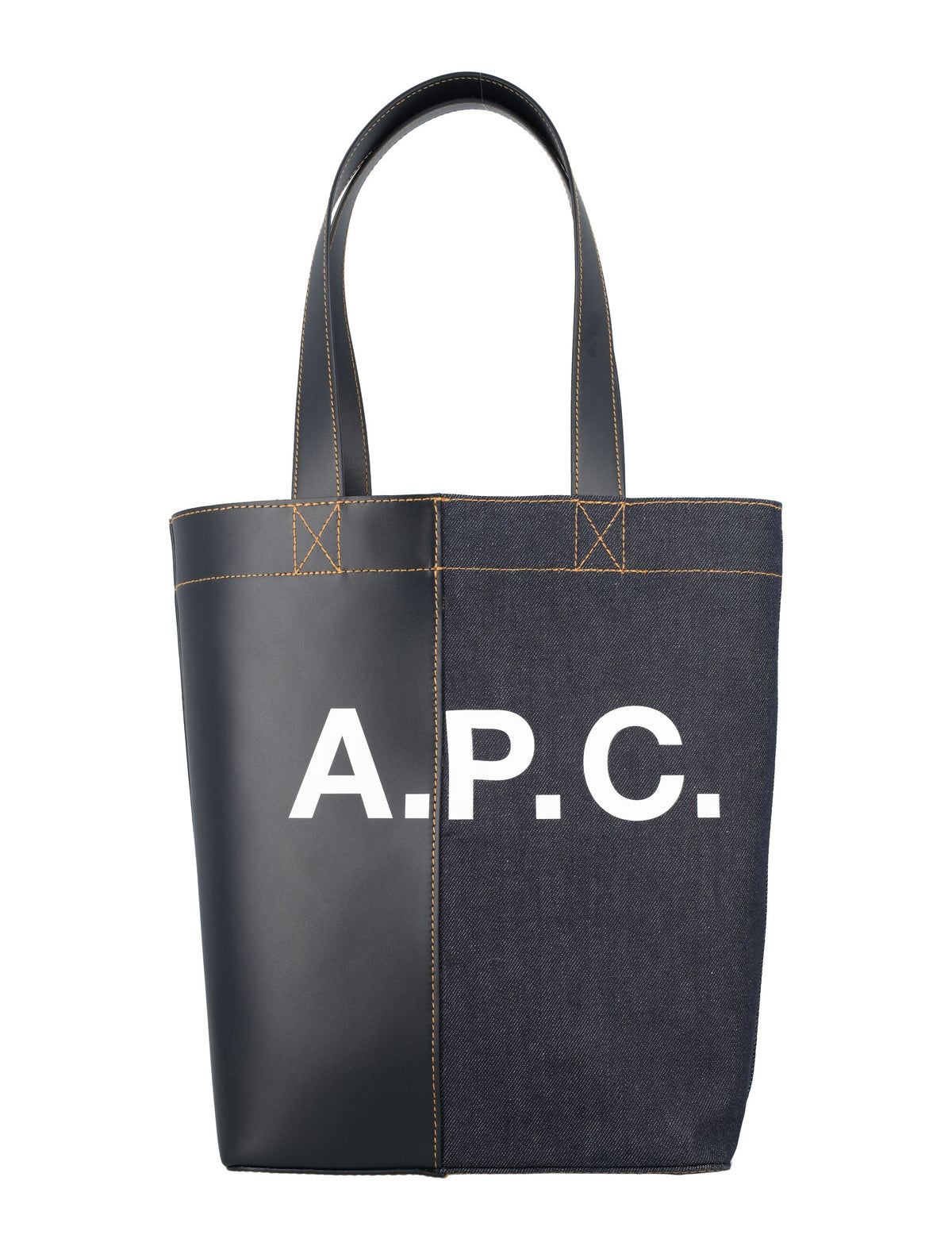 A.p.c. Men's Axel Tote Bag in Dark Navy | 24AM61963CODDP Color IAK