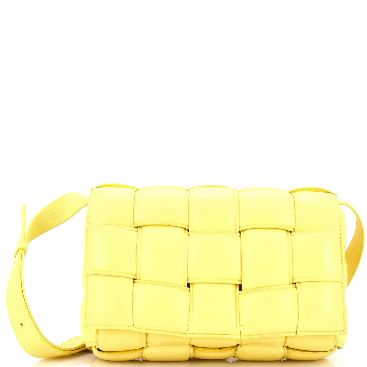 Bottega Veneta Cassette Crossbody Bag Padded Maxi Intrecciato Leather