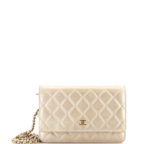 CHANEL Wallet on Chain Quilted Caviar