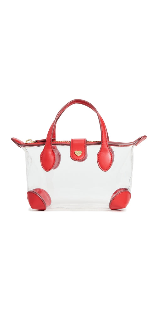 Pouchette Crossbody Bag Red One Size