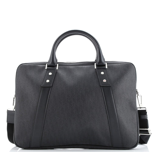 Homme Convertible Zip Slim Briefcase Leather Large