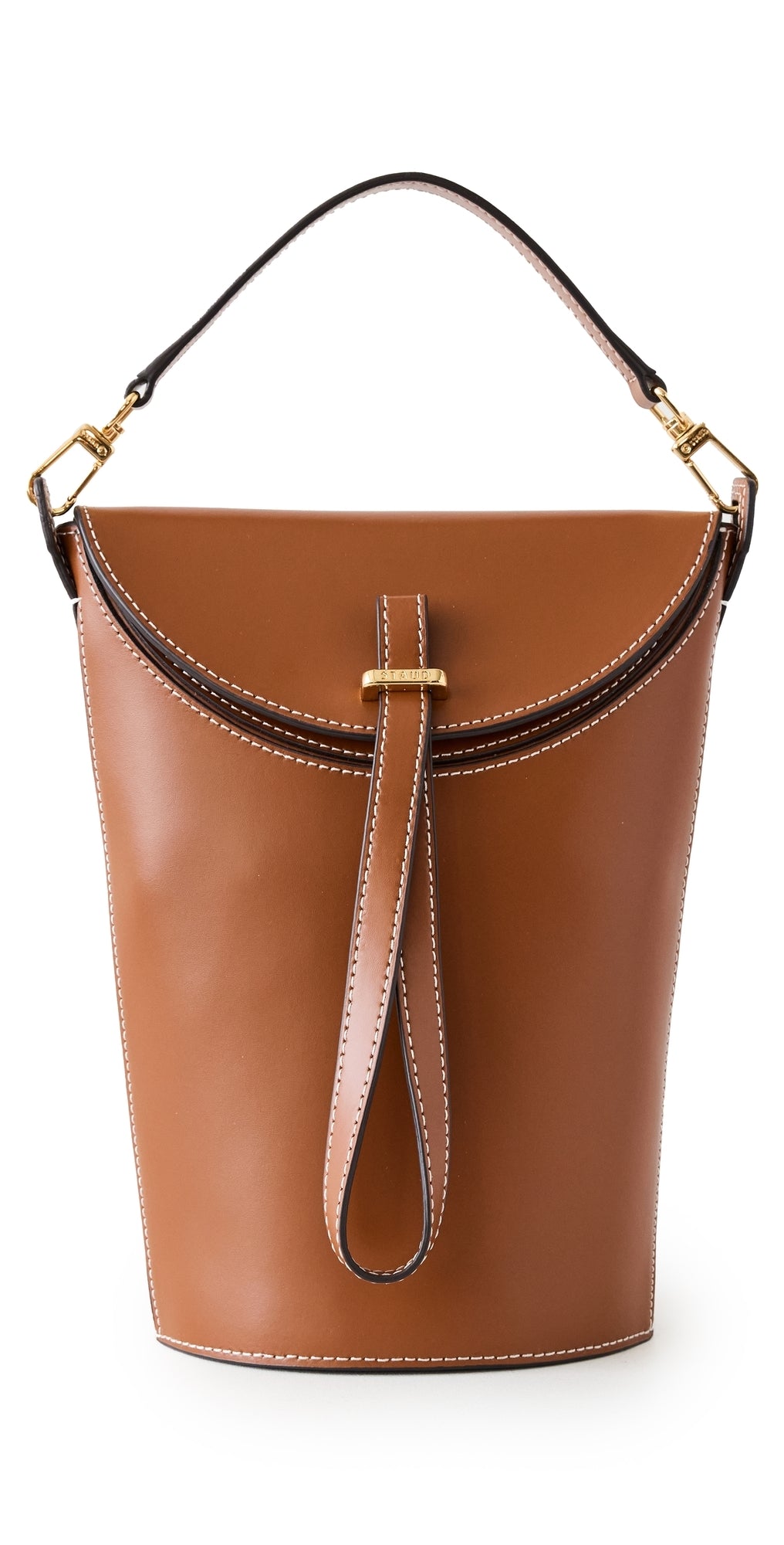 Staud Phoebe Convertible Bucket Bag Tan One Size