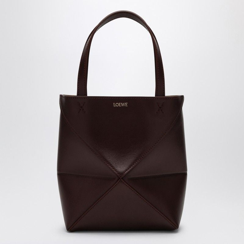 Loewe Women's Mini Puzzle Fold Bag Dark Burgundy | A657V25X01LE