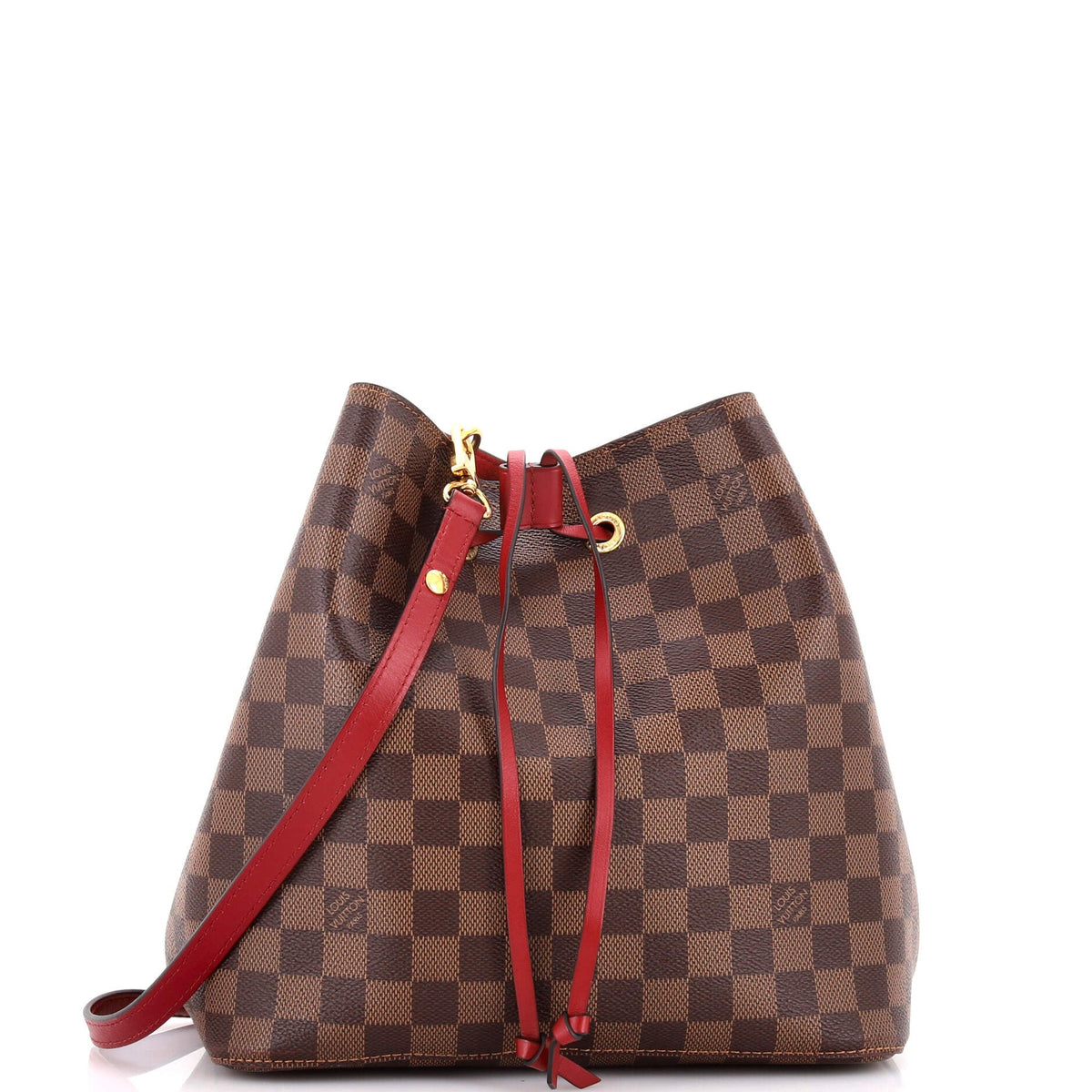 Louis Vuitton NeoNoe Handbag Damier with Leather MM