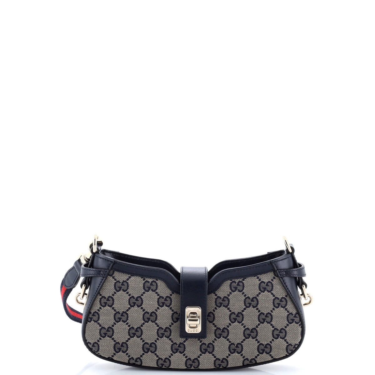 Gucci GUCCI Moon Side Shoulder Bag GG Canvas Mini