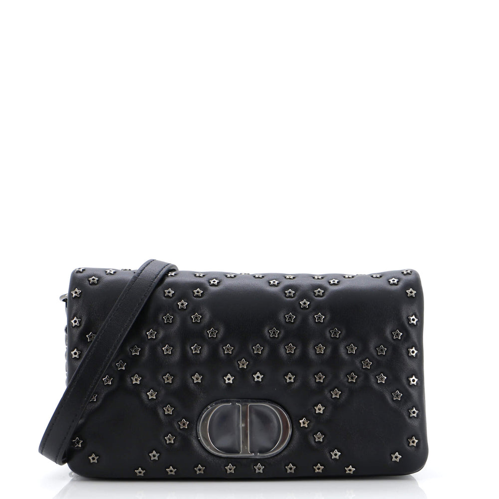 Caro Bag Lucky Star Studded Macrocannage Calfskin Mini