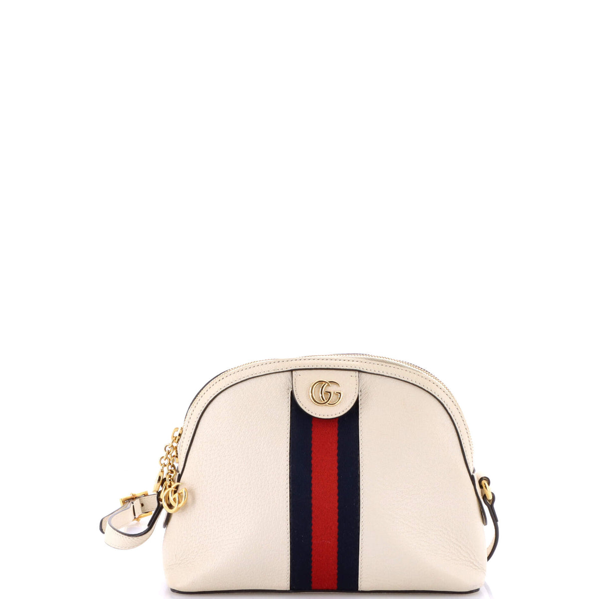 Gucci GUCCI Ophidia Dome Shoulder Bag Leather Small