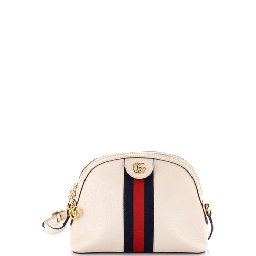 GUCCI Ophidia Dome Shoulder Bag Leather Small