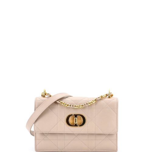 Miss Caro Flap Bag Cannage Quilt Calfskin Mini