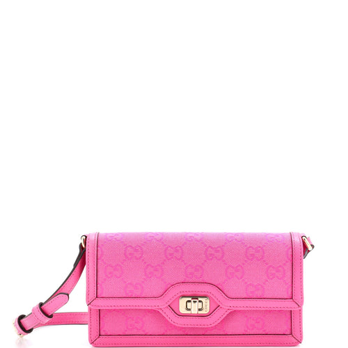 GUCCI Luce Shoulder Bag GG Canvas Mini