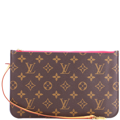 Neverfull Pochette Monogram Canvas Large