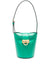 Women's Calf Leather Trifolio Bucket Bag in Green | Size UNICA | 2111940758125