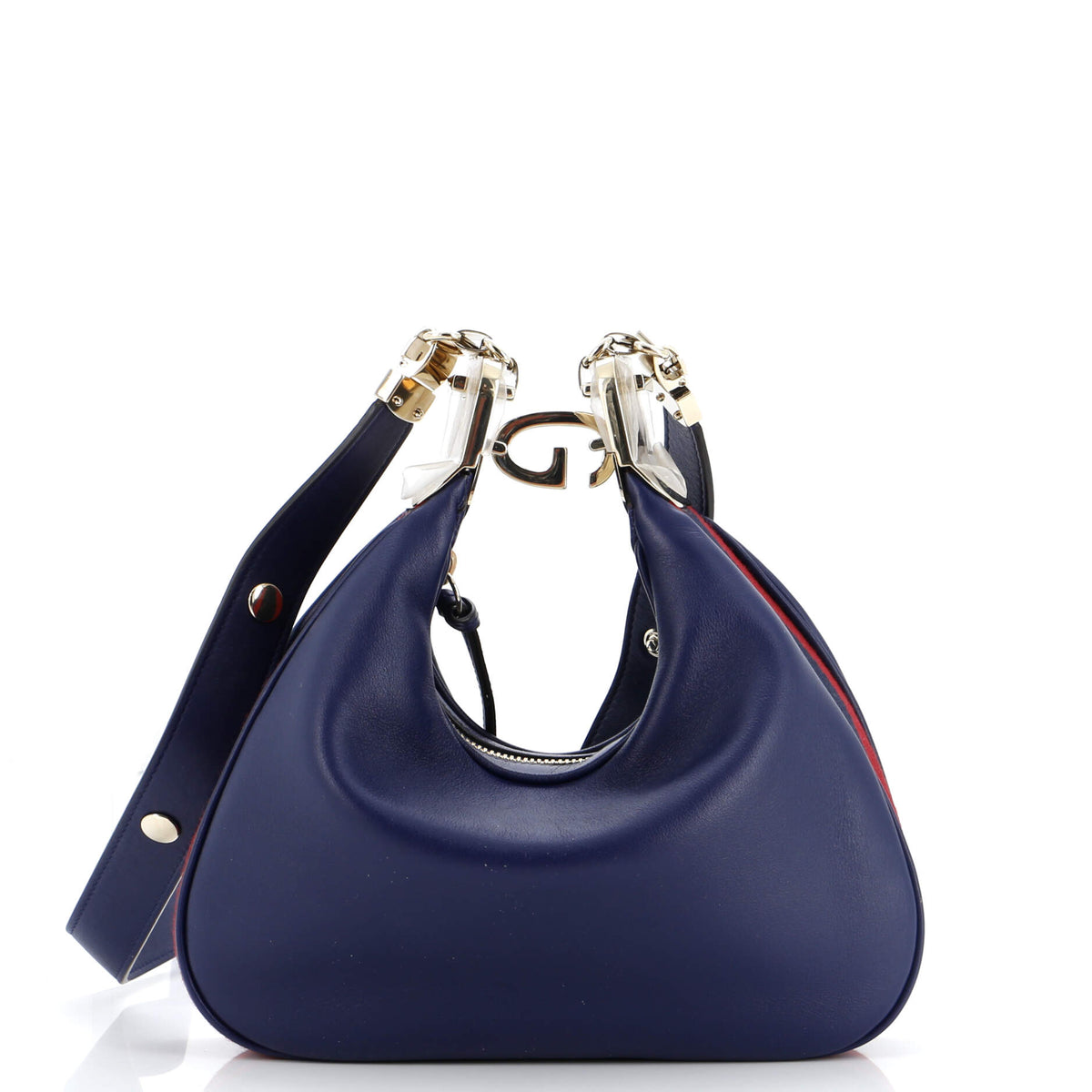 Gucci GUCCI Attache Shoulder Bag Leather Small