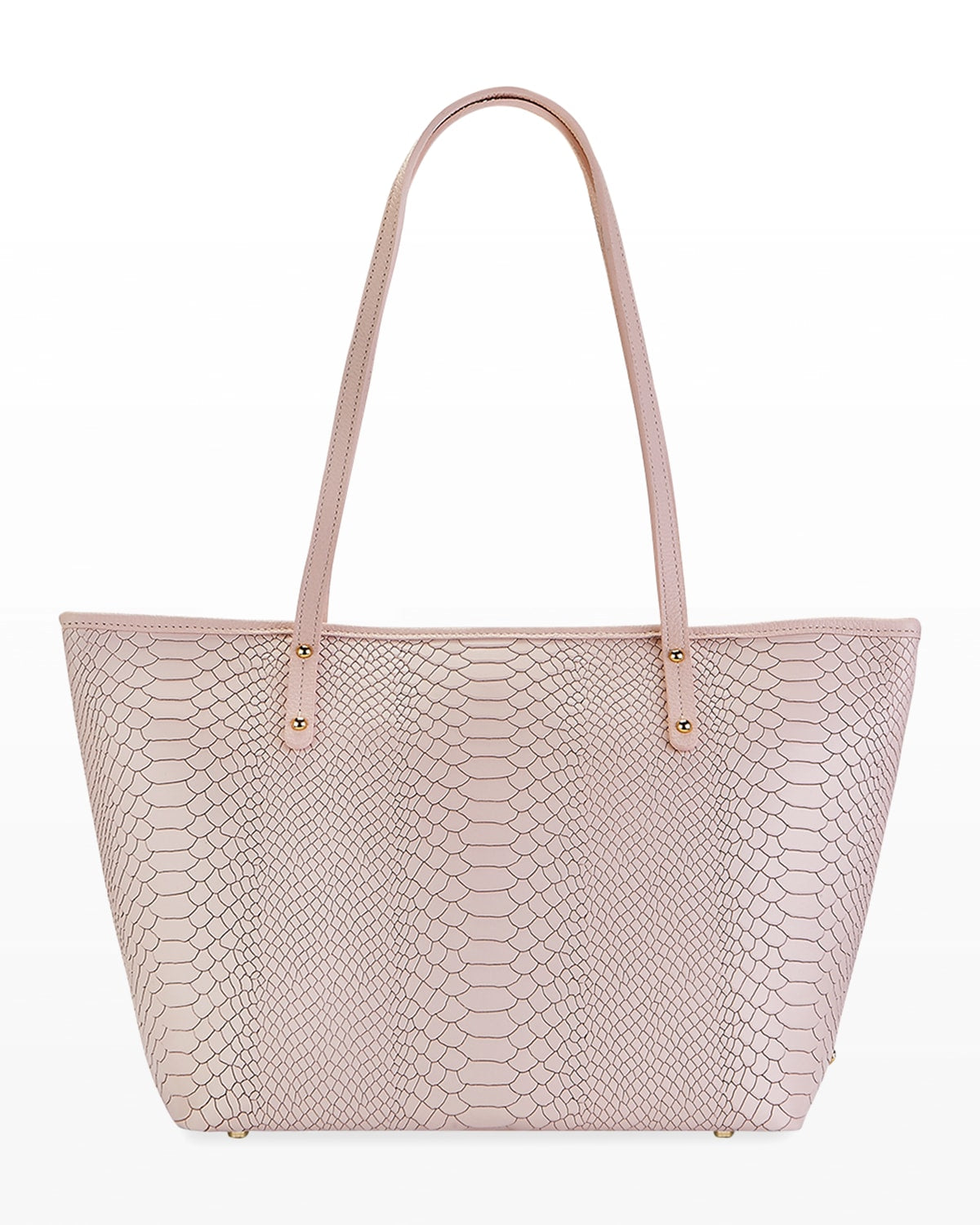 Boss Taylor Snake-Embossed Tote Bag