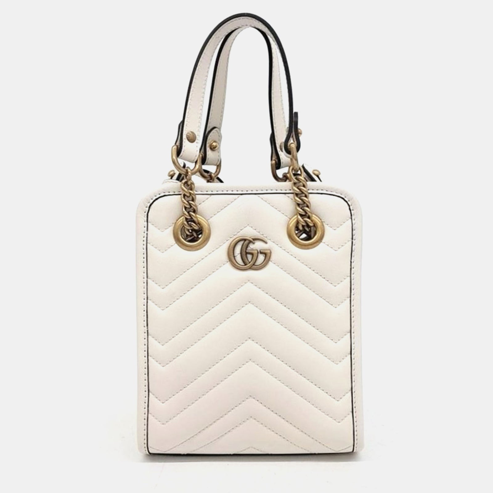 Gucci GG Marmont Mini-Tasche aus Matelassé