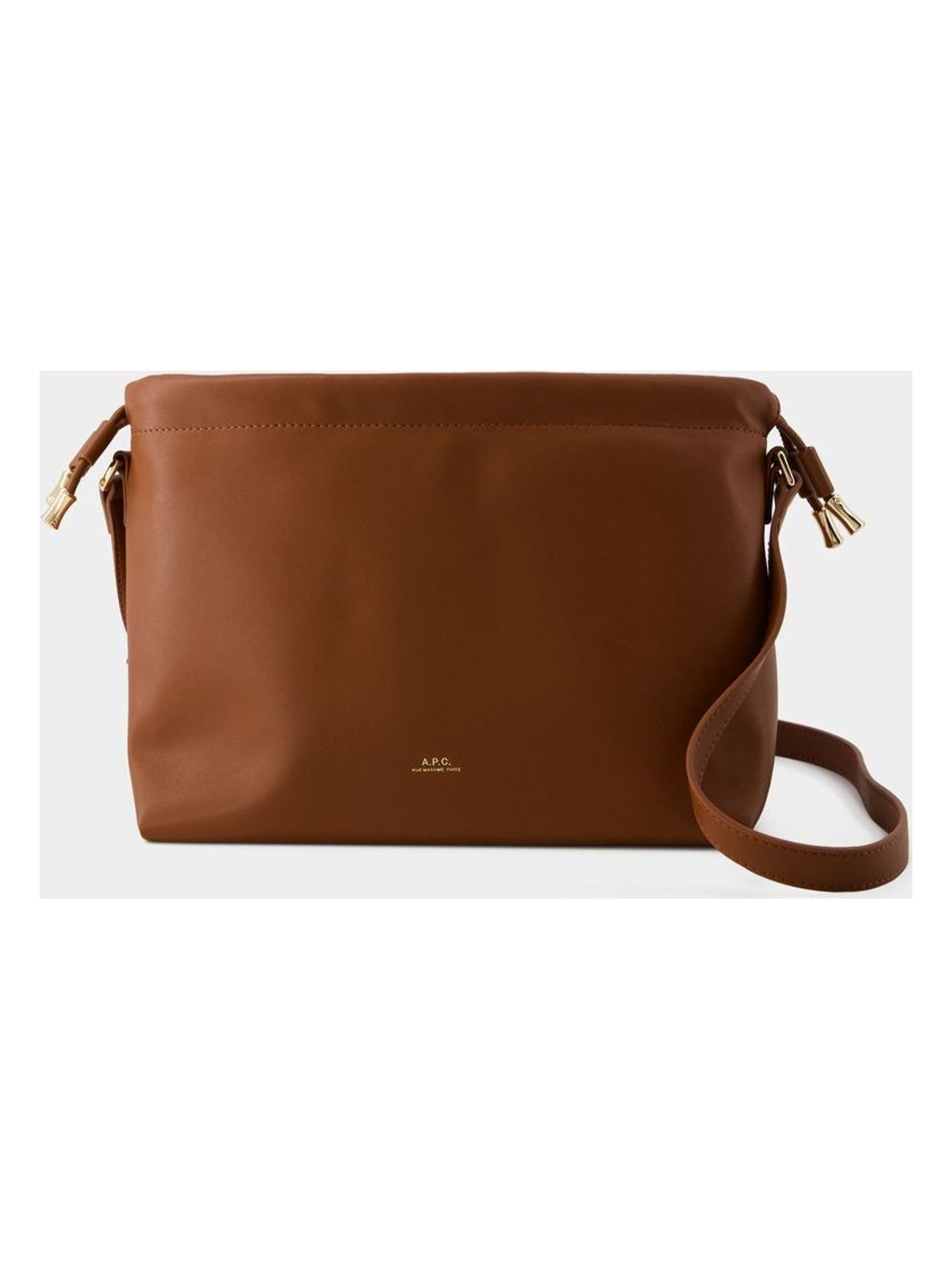 A.p.c. Women's Ninon Crossbody in Brown | PUAAT Color F61583