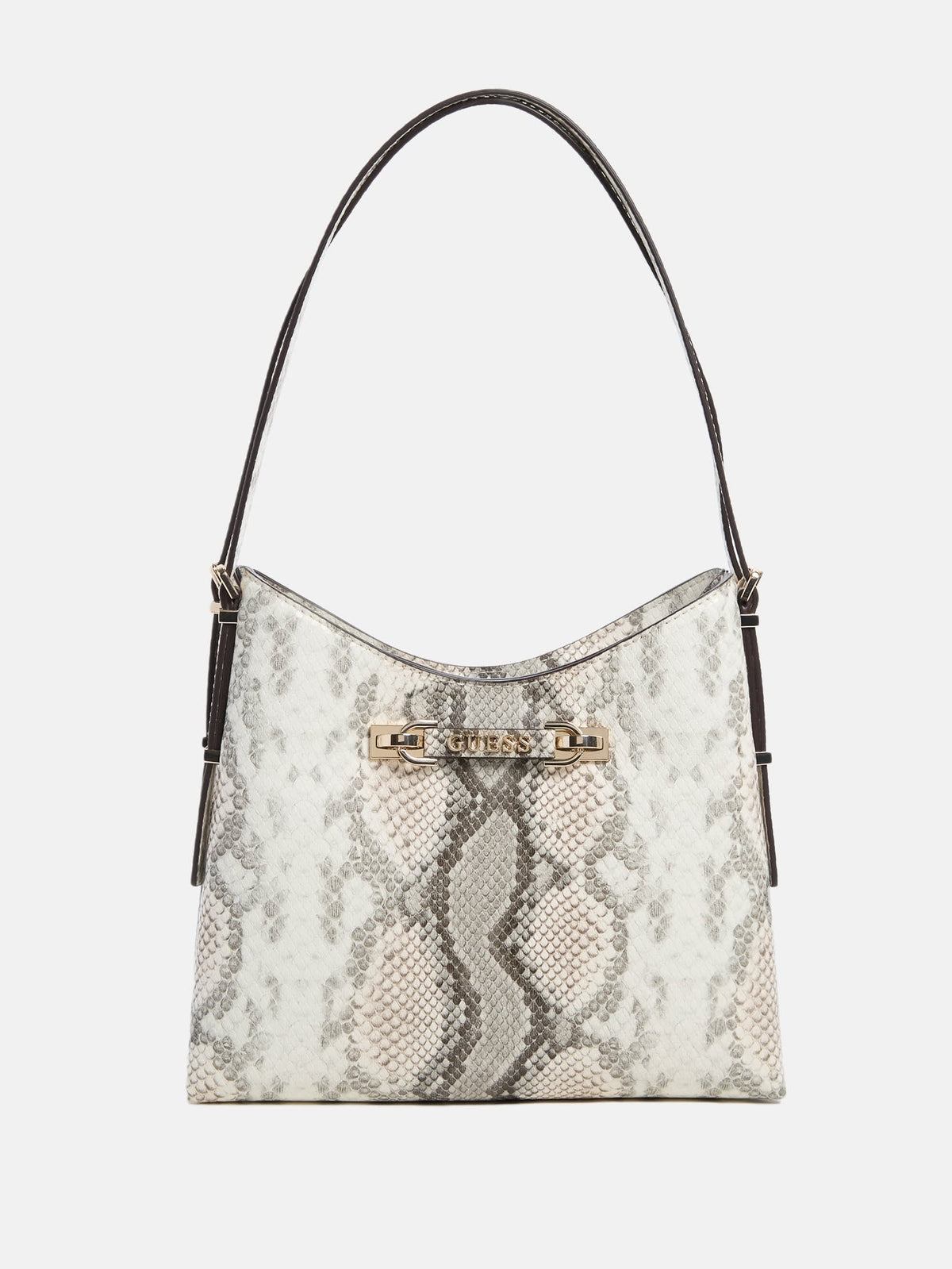 Guess Lefia Snakeskin Hobo