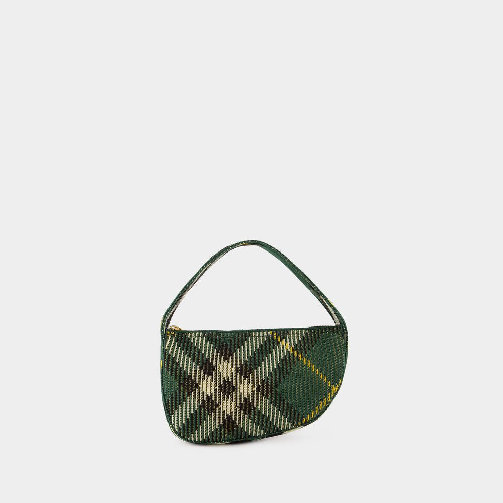 Burberry Women's Knit Baguette Purse in Green | 8095787