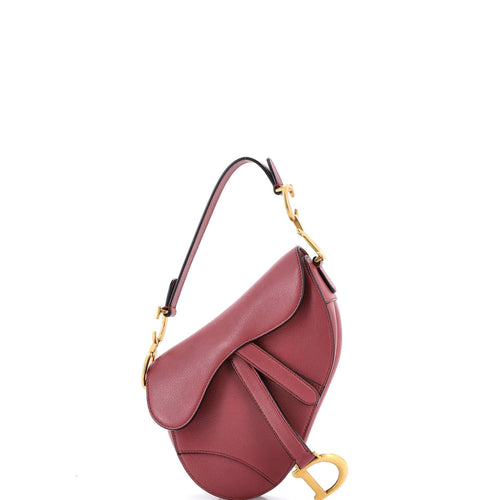 Saddle Handbag Leather Mini