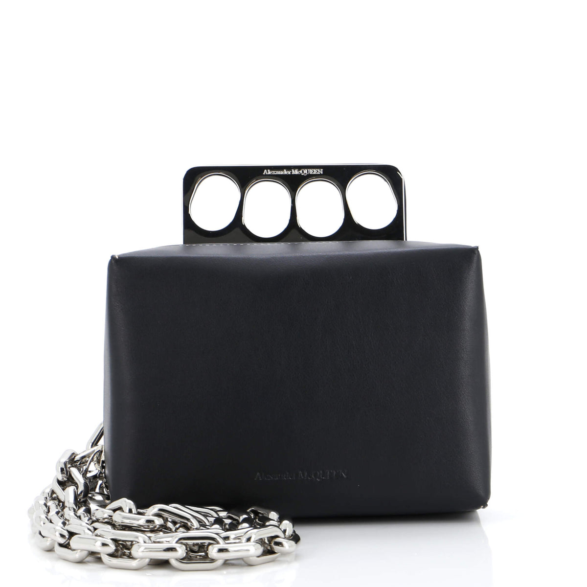 Alexander McQueen Grip Box Bag Leather Mini