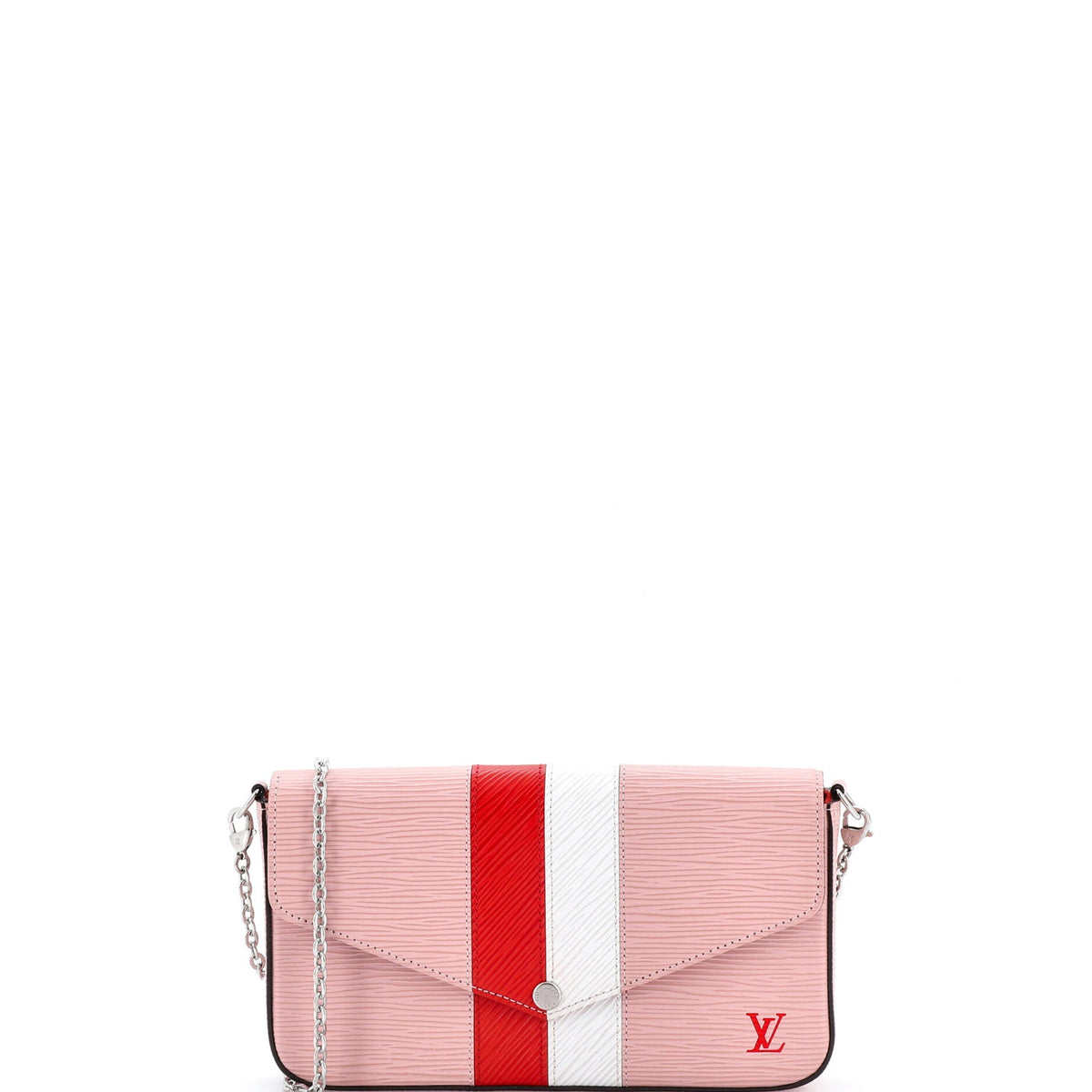 Louis Vuitton Felicie Pochette Limited Edition Stripes Epi Leather