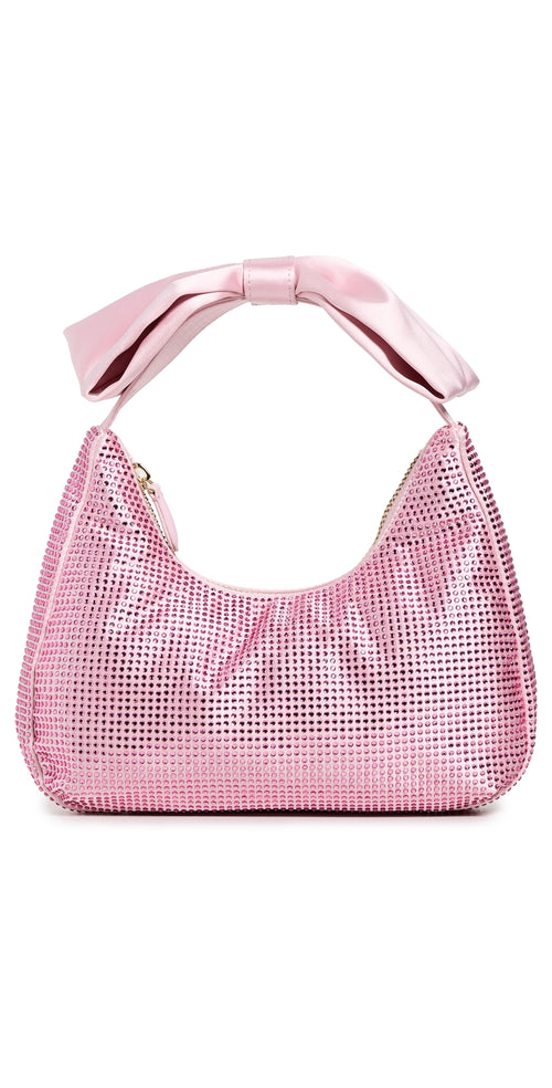 Bow Handle Bag Pink Sparkle One Size