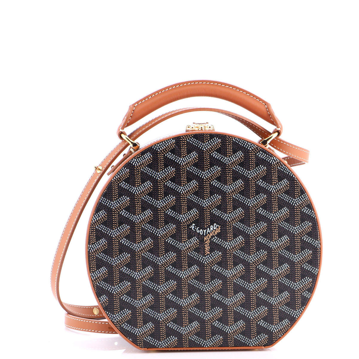 Goyard GOYARD Alto Hatbox Bag Coated Canvas