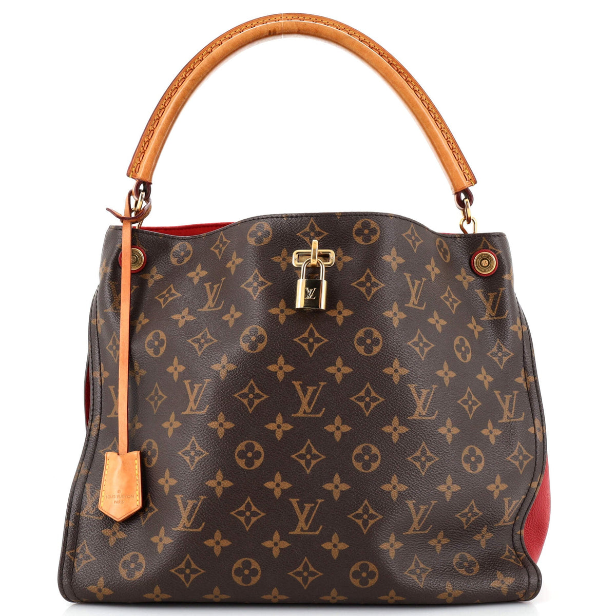 Louis Vuitton Gaia Handbag Monogram Canvas
