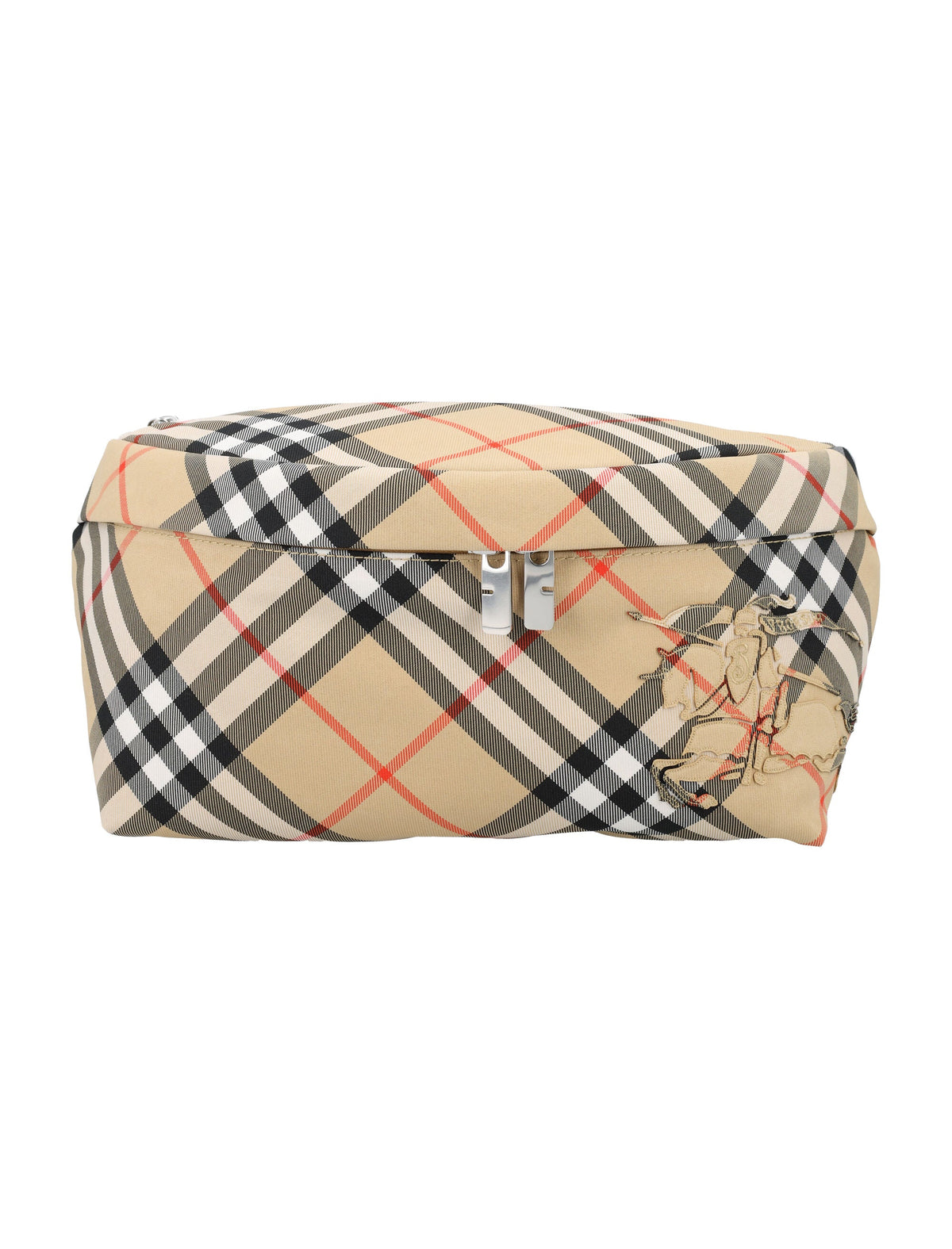 Burberry Men's Check Belt Bag in Sand | 24A8091780 Color A2021
