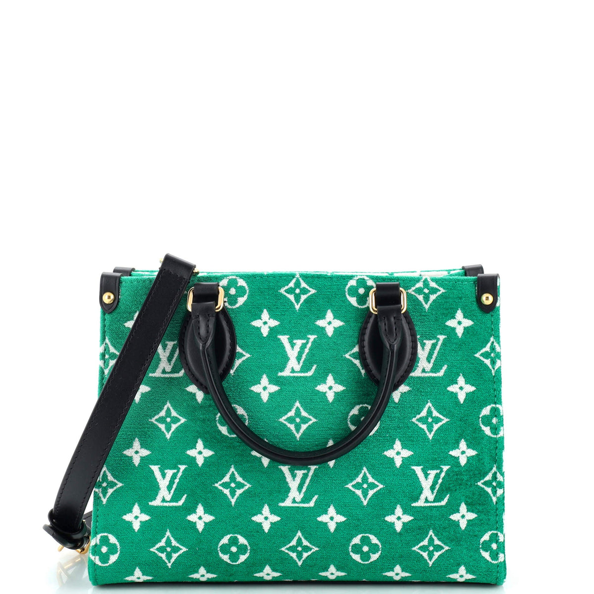 Louis Vuitton OnTheGo Tote LV Match Monogram Jacquard Velvet PM