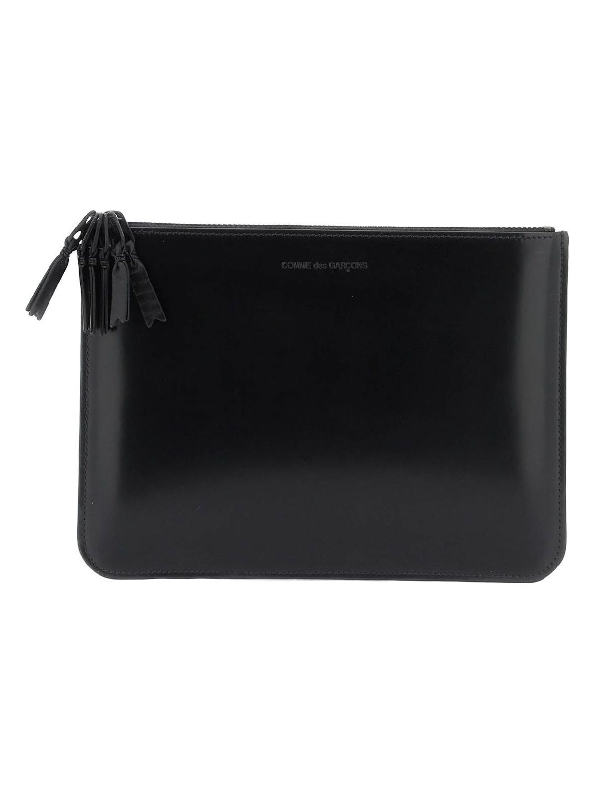 Comme Des Garçons Men's Zipper Medley Wallet in Black | SA5100ZM