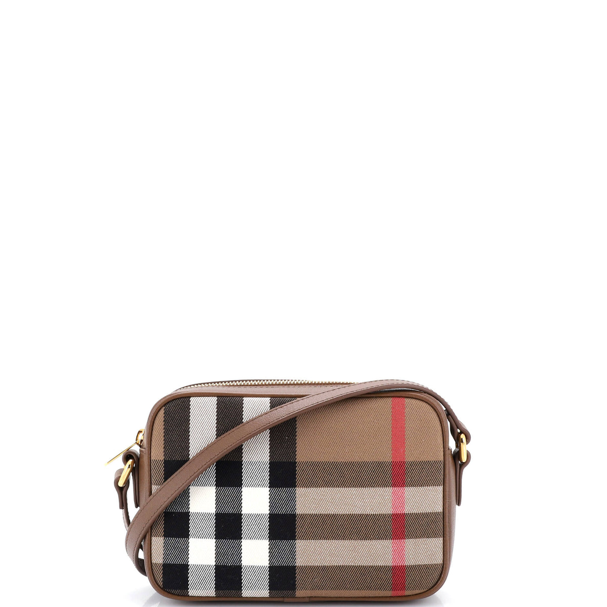 Burberry Camera Bag House Check Canvas Small