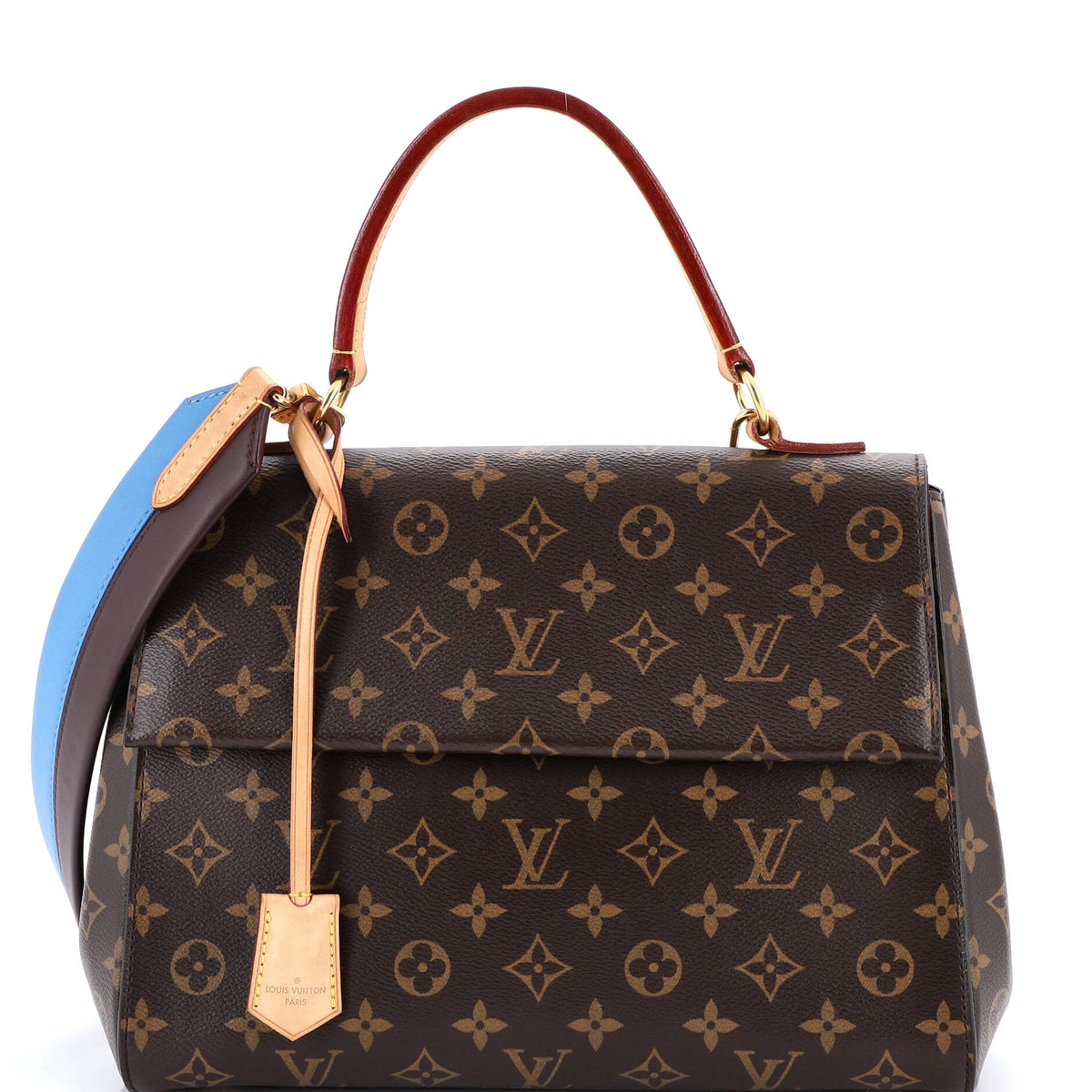 Louis Vuitton Cluny Top Handle Bag Monogram Canvas MM