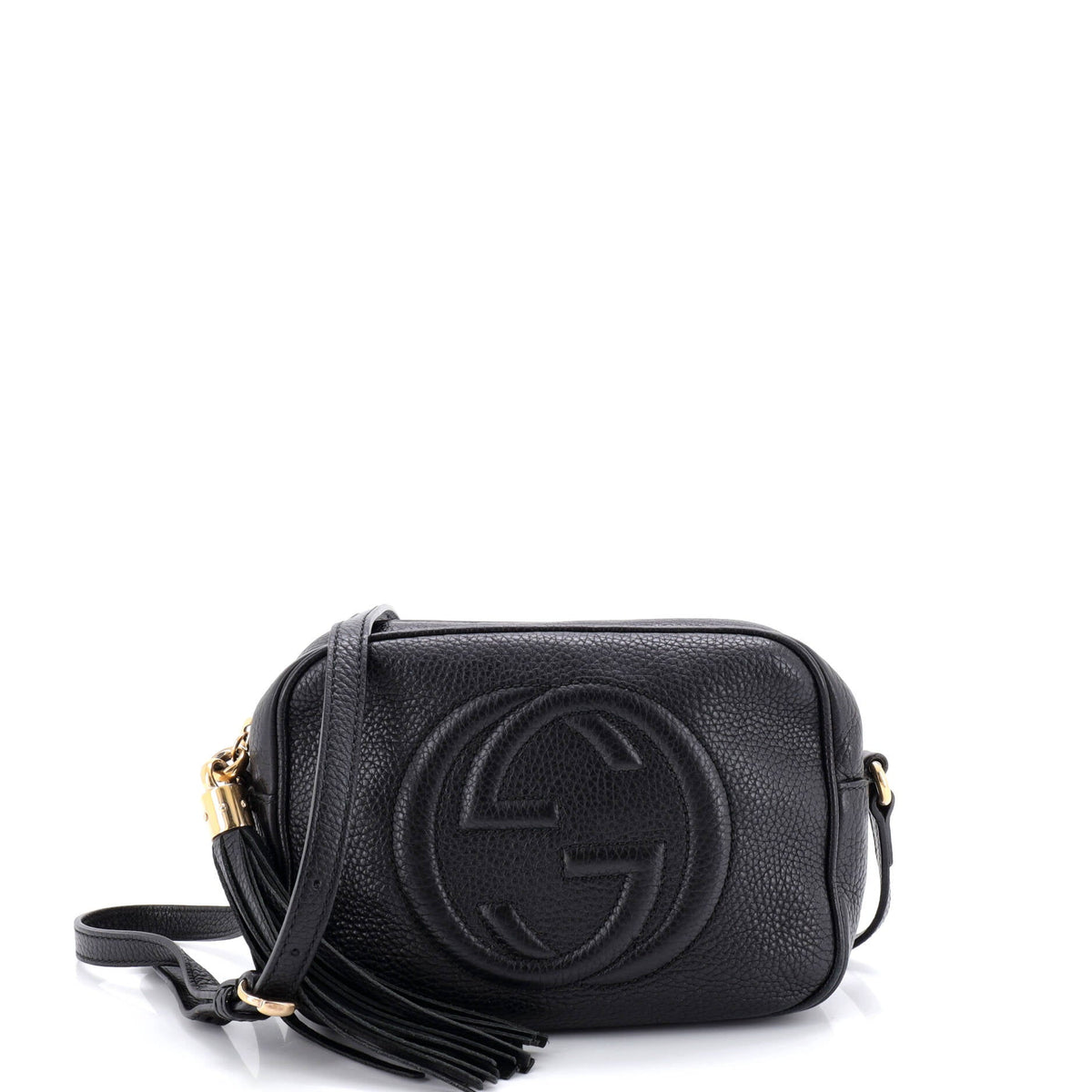 Gucci GUCCI Soho Disco Crossbody Bag Leather Small