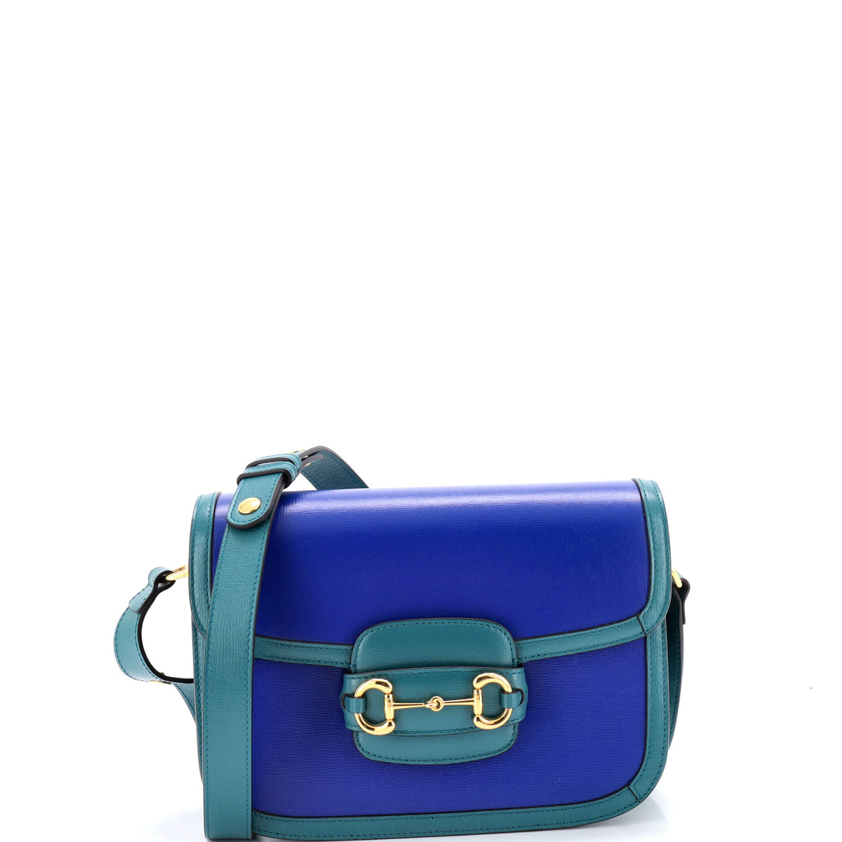 Gucci GUCCI Horsebit 1955 Shoulder Bag Leather Small
