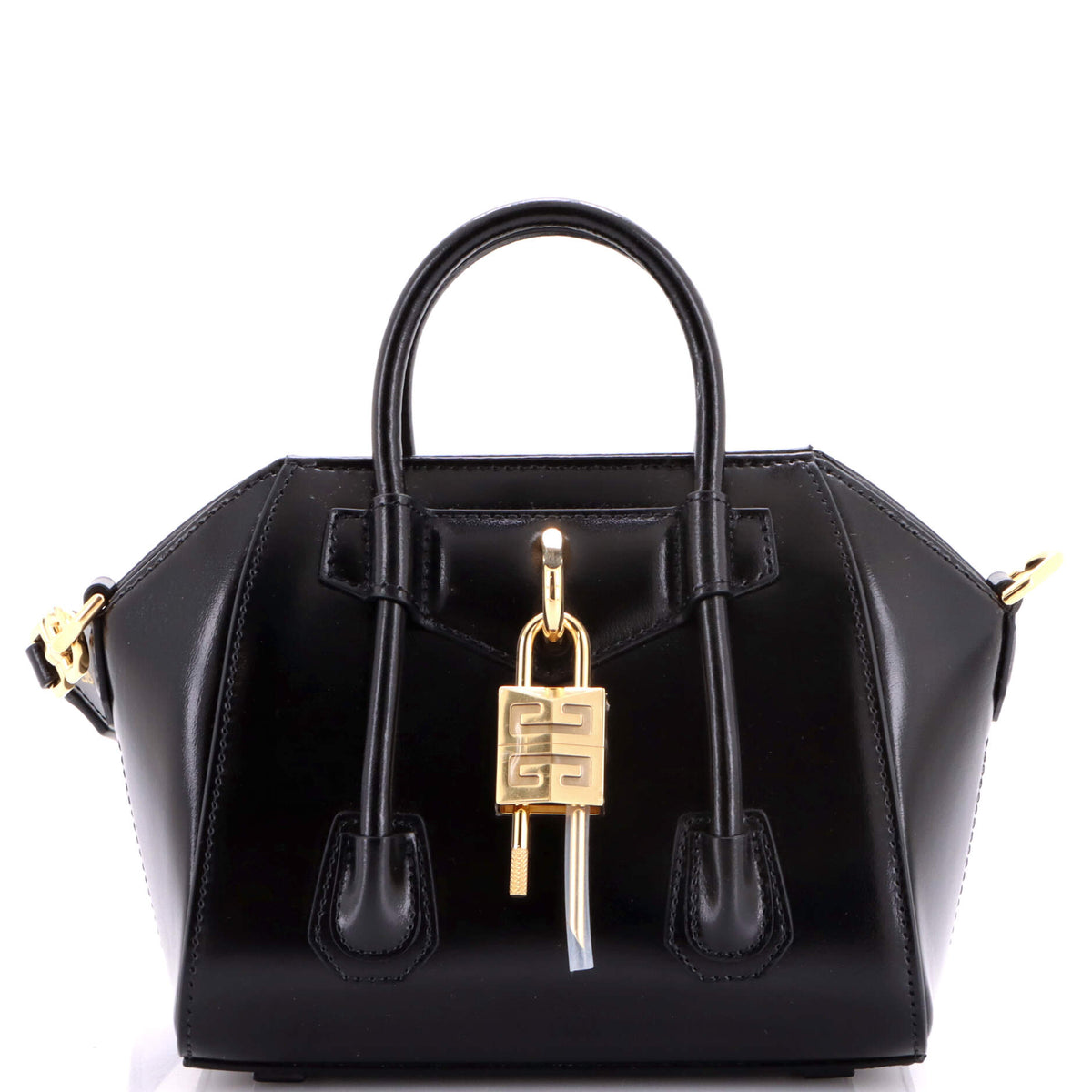 Givenchy GIVENCHY Antigona Lock Bag Leather Mini