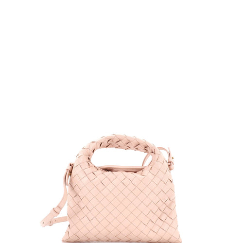 Hop Top Handle Bag Intrecciato Nappa Mini