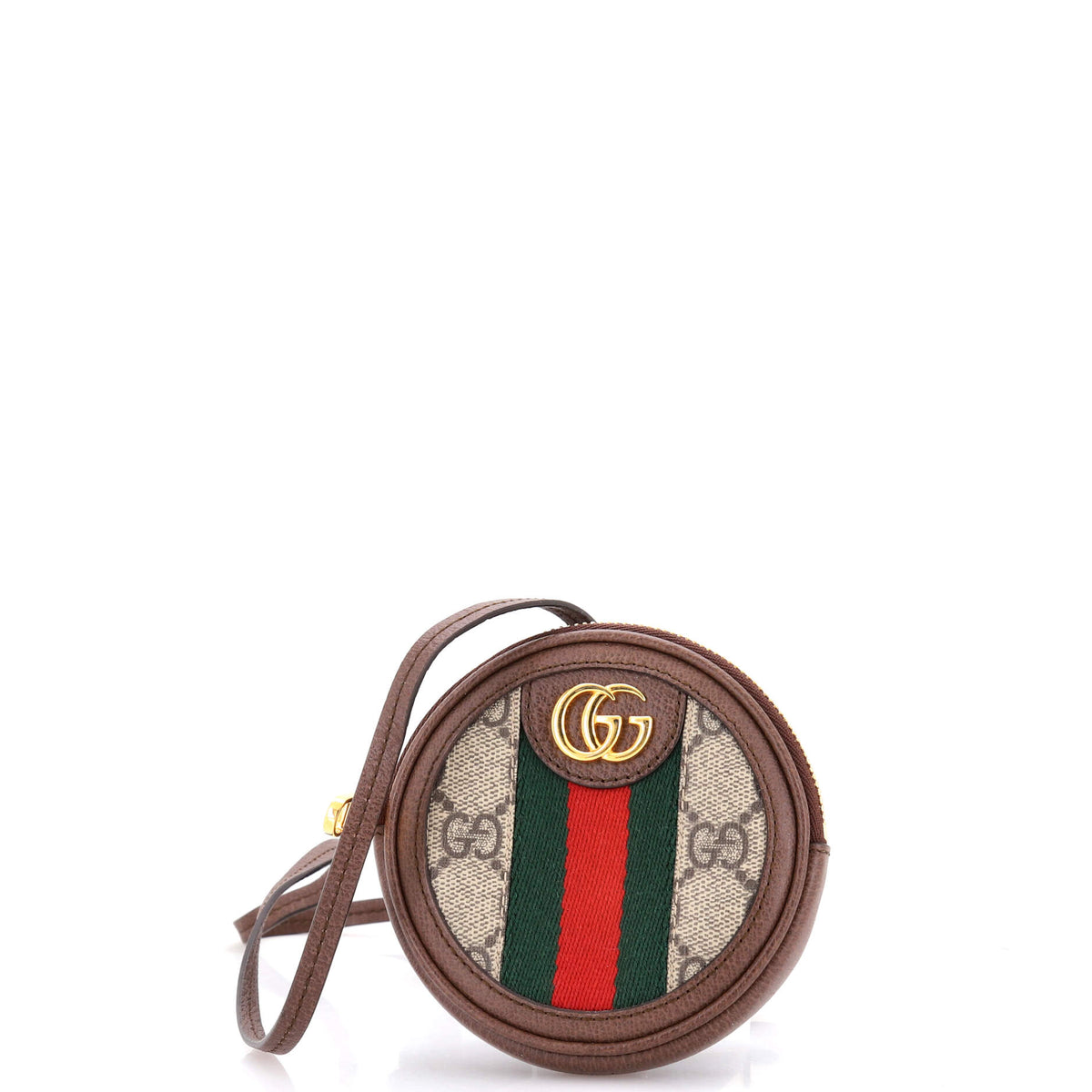 Gucci GUCCI Ophidia Round Backpack GG Coated Canvas Mini