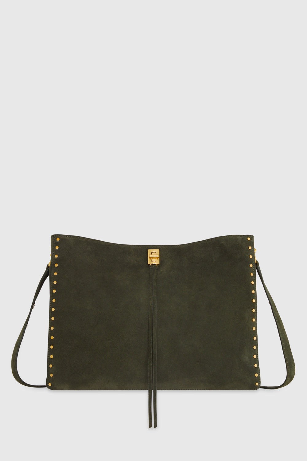 Rebecca Minkoff Darren Large Shoulder Bag In Moss