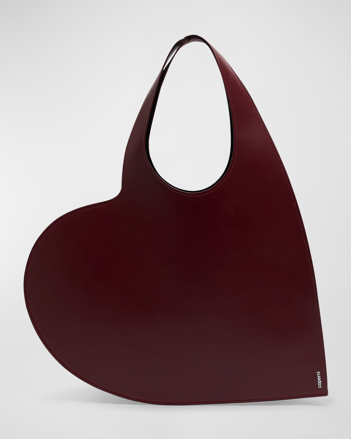 Coperni Heart Calf Leather Tote Bag