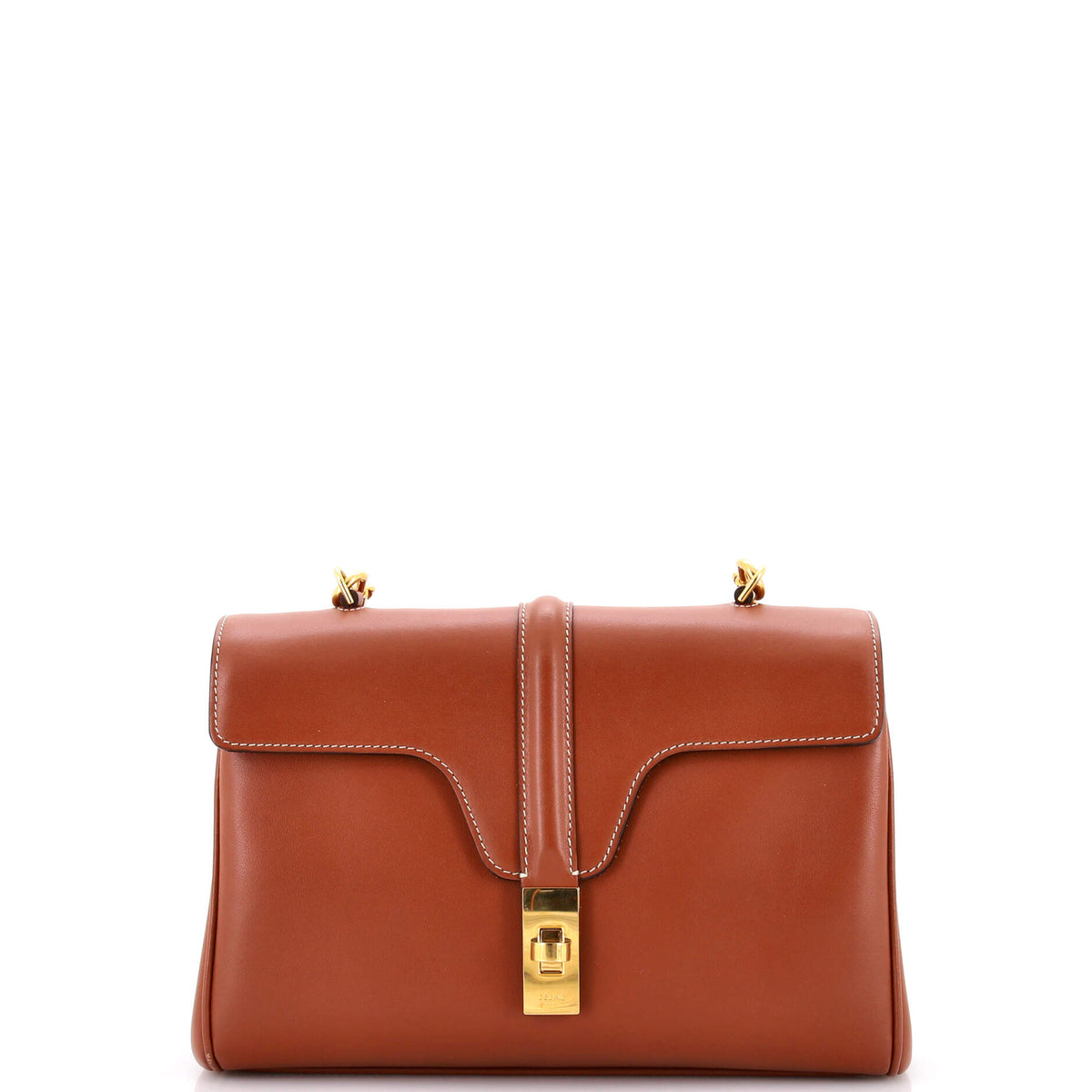 Celine CELINE Soft 16 Bag Smooth Calfskin Teen