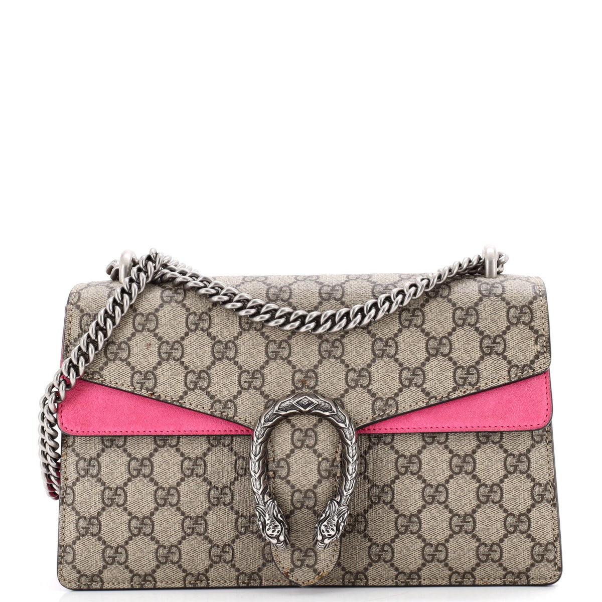 Gucci GUCCI Dionysus Bag GG Coated Canvas Small