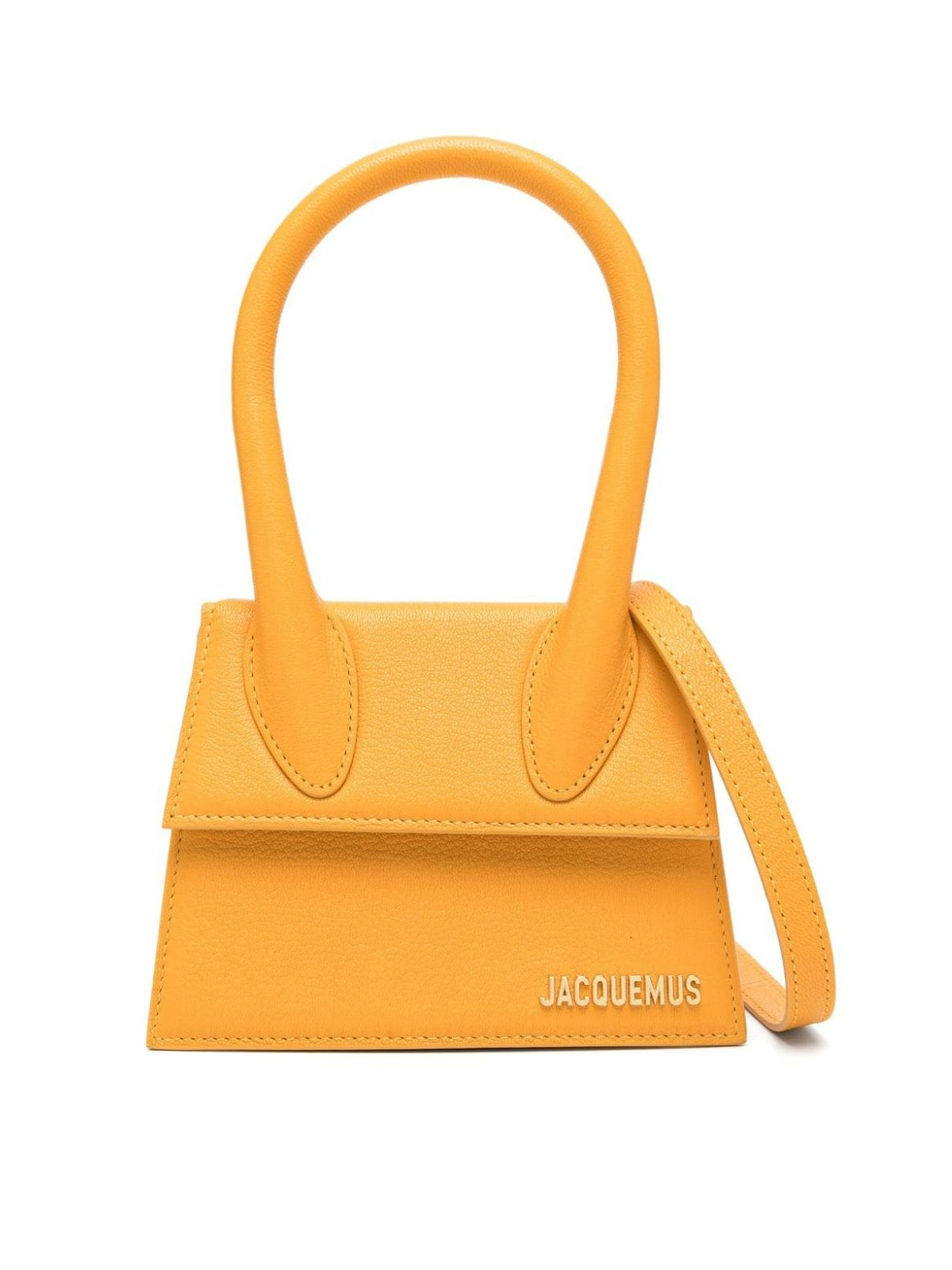 Jacquemus Women's Le Chiquito Moyen Handbag in Orange | Size UNI | 213BA002