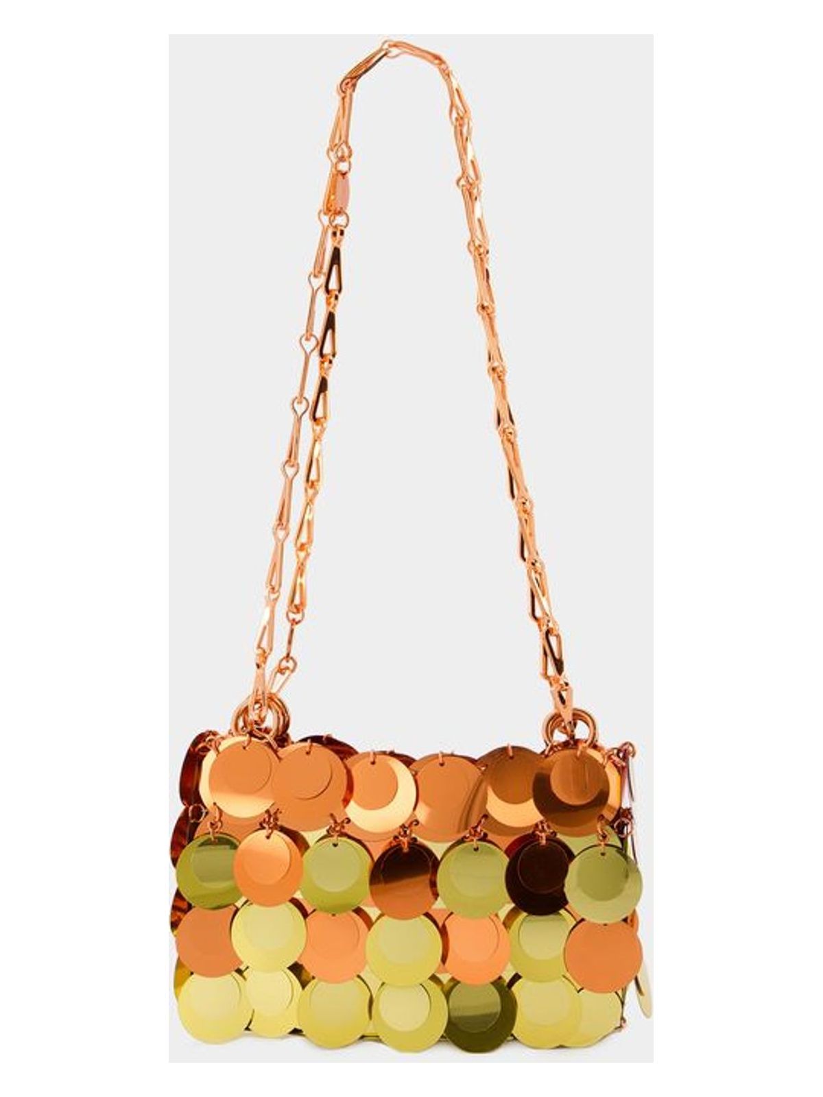 Rabanne Women's Oversized Sequin Purse in Gold | 24FSS0137PLX145 Color M838