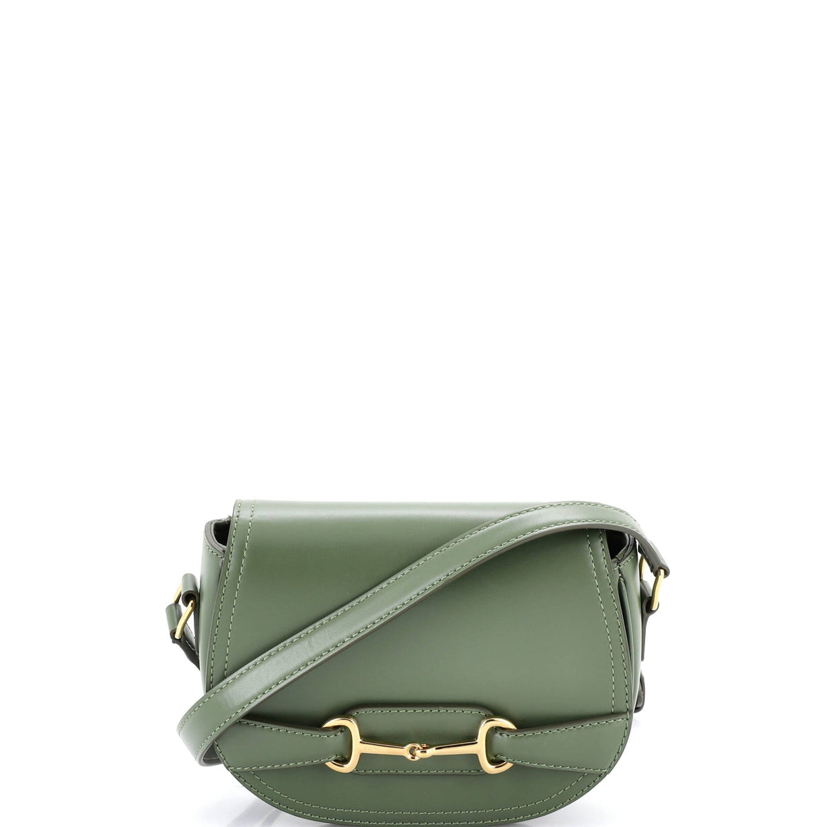 Celine CELINE Crecy Flap Bag Leather Small