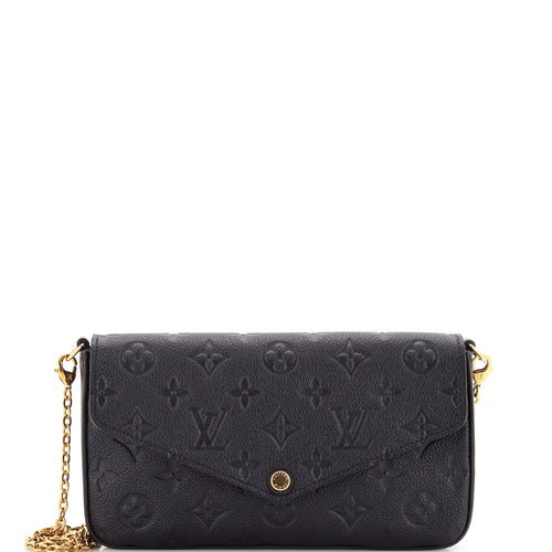 Felicie Pochette Monogram Empreinte Leather