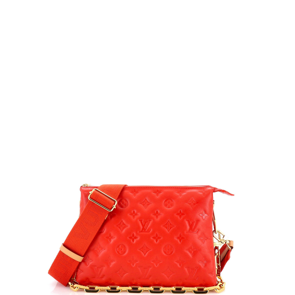 Louis Vuitton Coussin Bag Monogram Embossed Lambskin PM