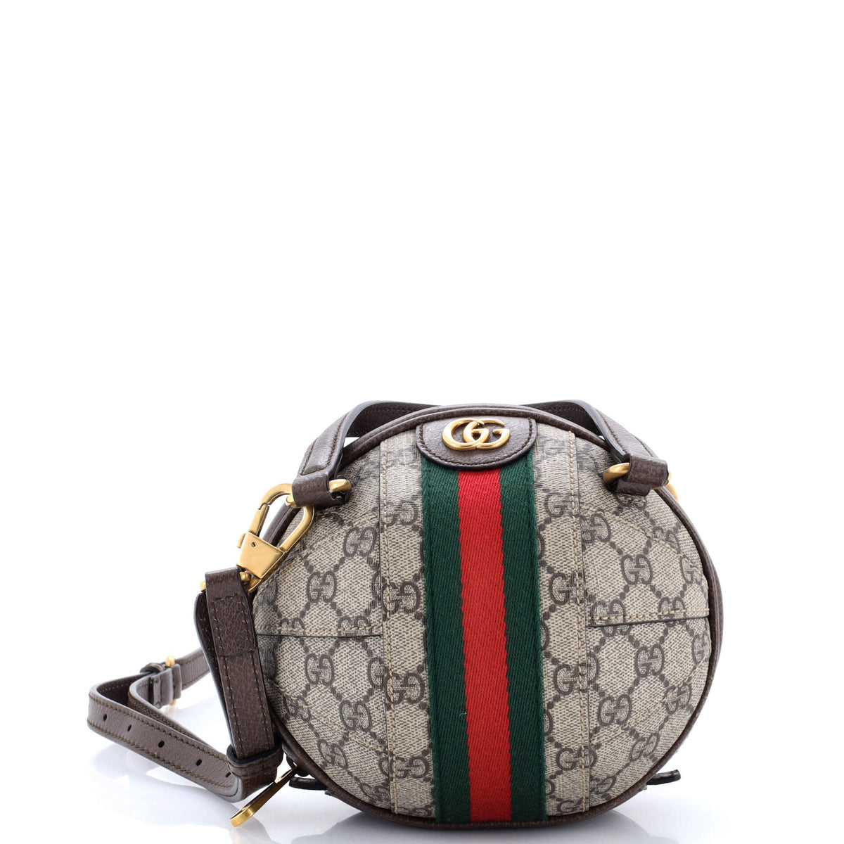 Gucci GUCCI Ophidia Basketball Bag GG Coated Canvas Mini