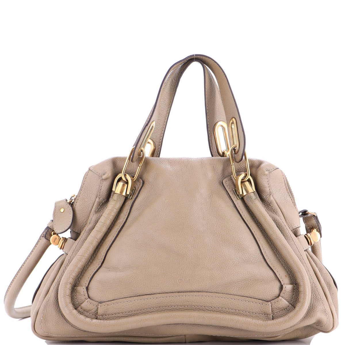 Chloe CHLOE Paraty Top Handle Bag Leather Medium